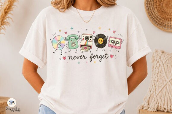 Download Never Forget PNG Cute 90s Nostalgia - Nostalgia Collection