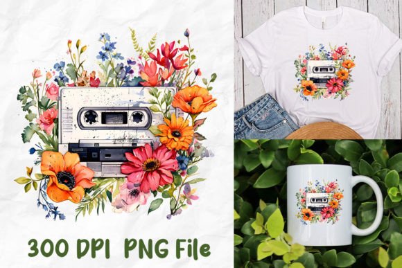 Download Old School Cassette Tape Wild Flower - Old Collection