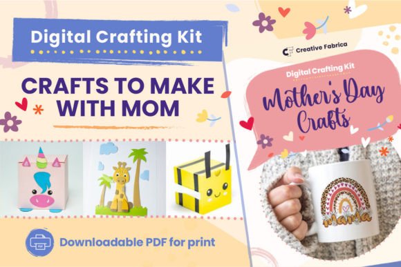 Download Mother's Day Digital Crafting Kit - Crafting Collection