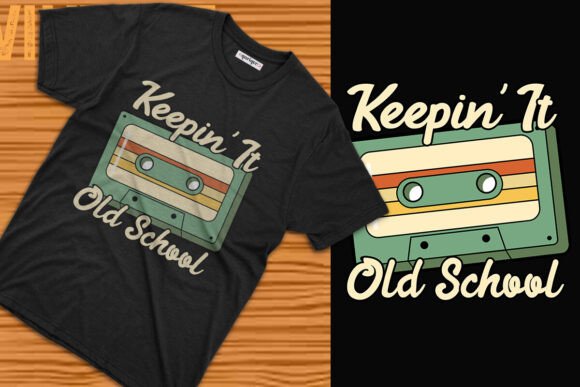 Download Keepin' It Old School Cassette Design - Old Collection