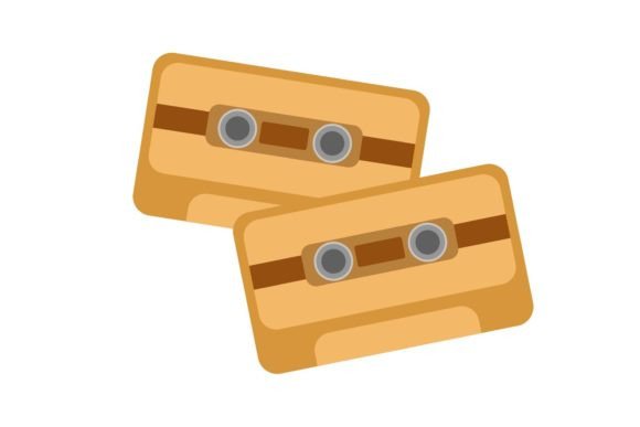 Download Old Cassette Tape Vector Art - Old Collection