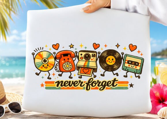 Download Vintage Retro Kawaii 90s Nostalgia PNG - Nostalgia Collection